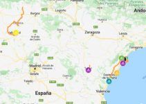 MAPA RUTAS GRAVEL EN ESPAÑA