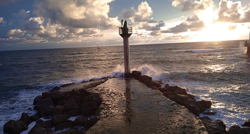 atardecer en capbreton