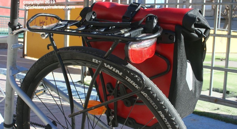 OPINION ALFORJAS ORTLIEB BACK ROLLER CLASSIC 2 alforjas de bicicleta para el camino de santiago
