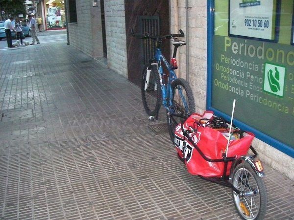 remolque para ir a la compra