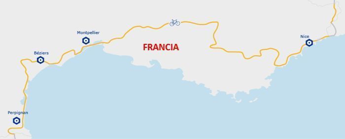eurovelo 8 francia