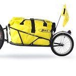 REMOLQUE DE BICICLETA DE UNA RUEDA MI EXPERIENCIA 7 bob yak