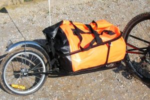 REMOLQUE DE BICICLETA DE UNA RUEDA MI EXPERIENCIA