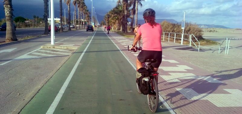 carril bici castellon benicassim