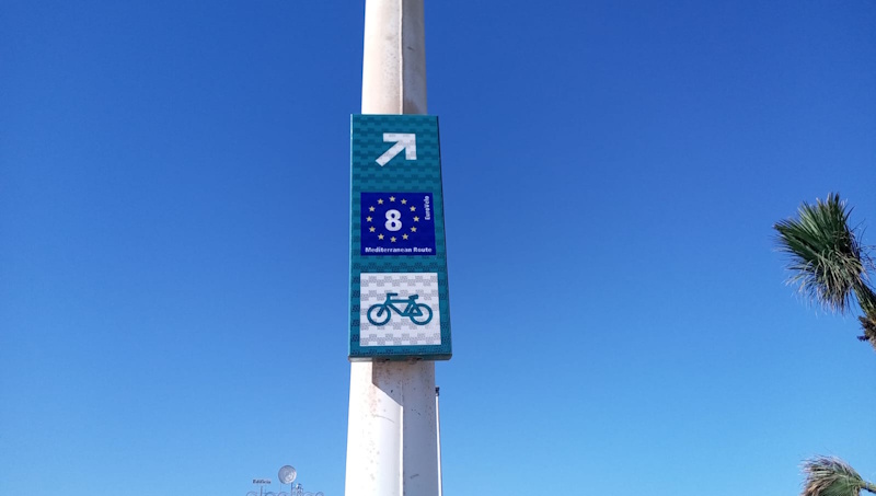 SEÑAL EUROVELO 8